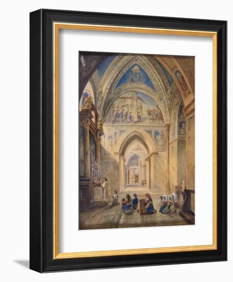 Interior of the Church of St Nicholas, Bari, Italy-null-Framed Giclee Print