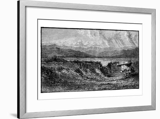 Interior of the Citadel, Quebec, 19th Century-Princess Louise-Framed Giclee Print