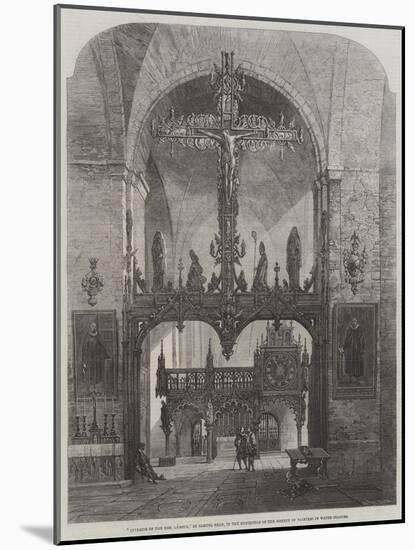 Interior of the Dom, Lubeck-Samuel Read-Mounted Giclee Print