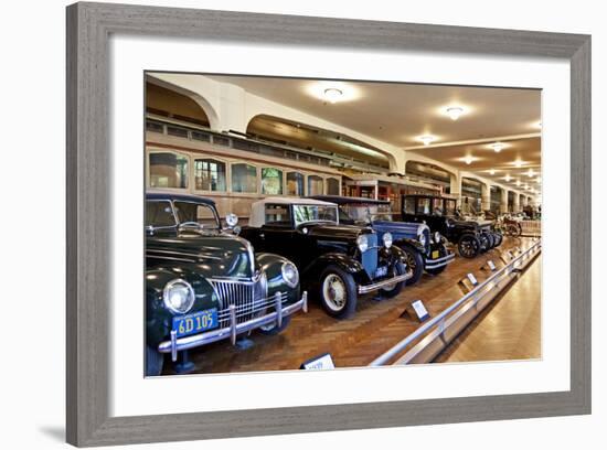 Interior of the Ford Museum, Michigan, USA-Joe Restuccia III-Framed Photographic Print