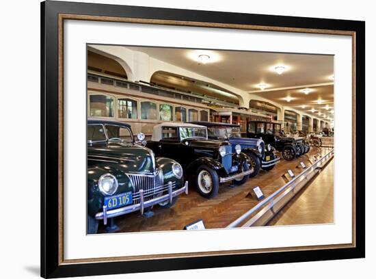 Interior of the Ford Museum, Michigan, USA-Joe Restuccia III-Framed Photographic Print