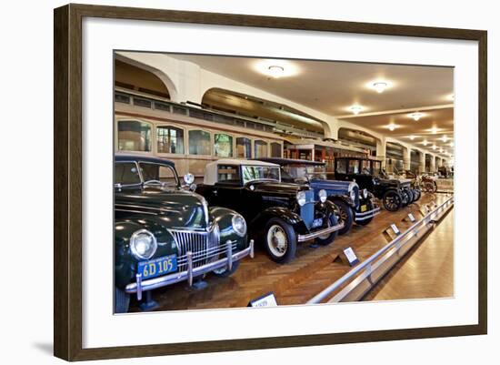 Interior of the Ford Museum, Michigan, USA-Joe Restuccia III-Framed Photographic Print