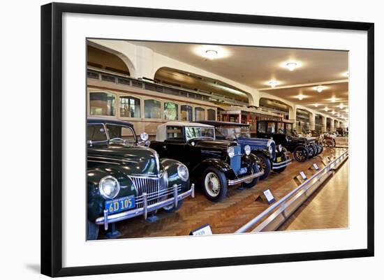 Interior of the Ford Museum, Michigan, USA-Joe Restuccia III-Framed Photographic Print