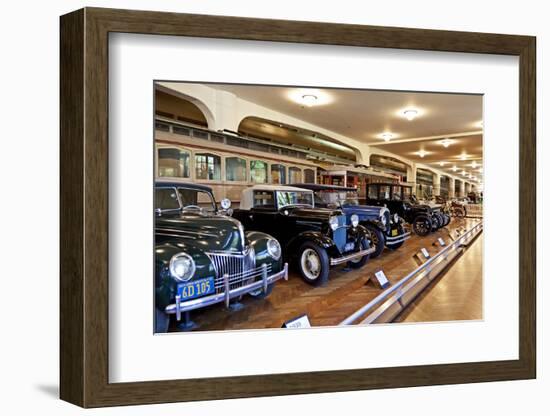 Interior of the Ford Museum, Michigan, USA-Joe Restuccia III-Framed Photographic Print