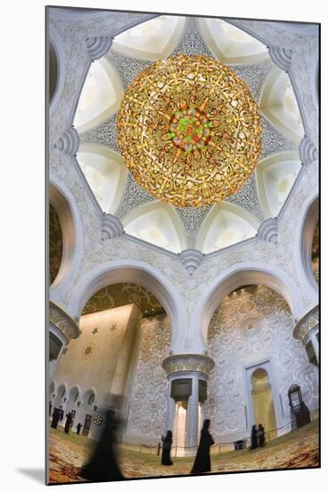 Interior of the Grand Mosque.-Jon Hicks-Mounted Photographic Print