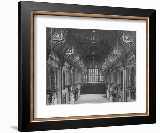 Interior of the Guildhall, City of London, c1904 (1906)-Photochrom Co Ltd of London-Framed Photographic Print