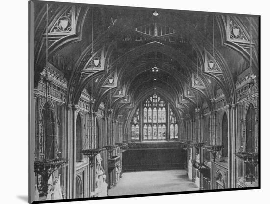 Interior of the Guildhall, City of London, c1904 (1906)-Photochrom Co Ltd of London-Mounted Photographic Print