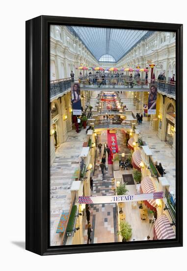 Interior of the GUM department store, Moscow, Russia, Europe-Miles Ertman-Framed Premier Image Canvas