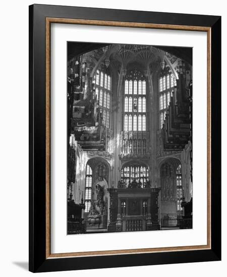 Interior of the Henry Vii Chapel at Westminster Abbey-null-Framed Photographic Print