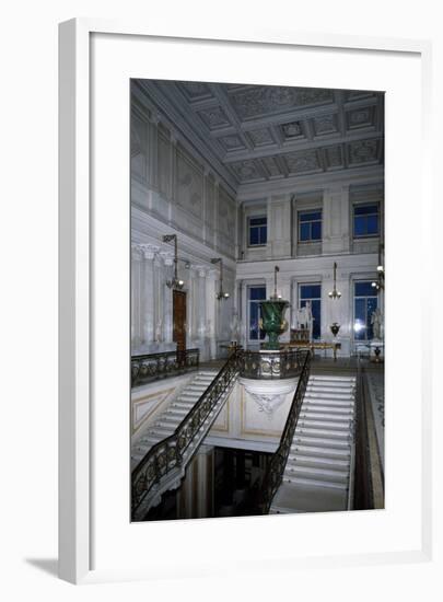 Interior of the Hermitage Theatre, St Petersburg, Russia-null-Framed Photographic Print