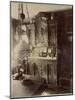 Interior of the Home of an Employee in the Louvre Shops, Rue St. Jacques, Paris, 1910-Eugene Atget-Mounted Photographic Print