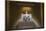 Interior of the Lincoln Memorial Lit Up at Night-Michael Nolan-Mounted Photographic Print