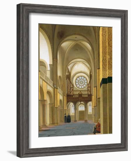 Interior of the Marienkirche in Utrecht, 1638-Pieter Jansz Saenredam-Framed Giclee Print