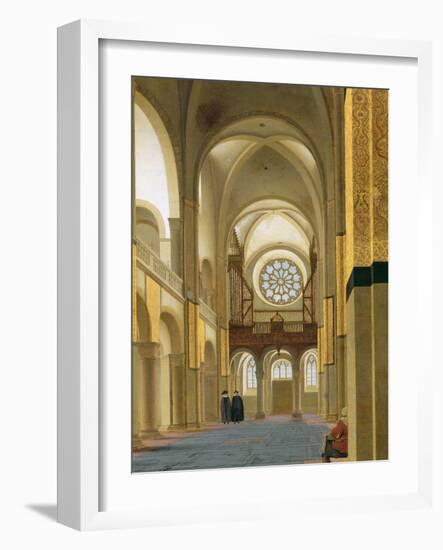 Interior of the Marienkirche in Utrecht, 1638-Pieter Jansz Saenredam-Framed Giclee Print