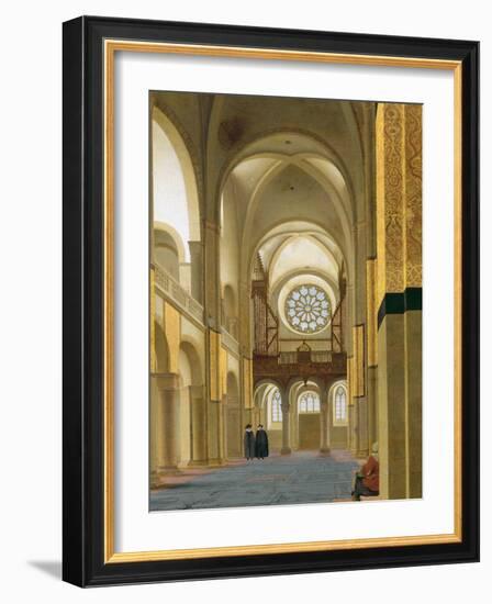 Interior of the Marienkirche in Utrecht, 1638-Pieter Jansz Saenredam-Framed Giclee Print