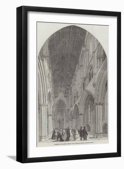 Interior of the New Catholic and Apostolic Church, Gordon-Square-null-Framed Giclee Print