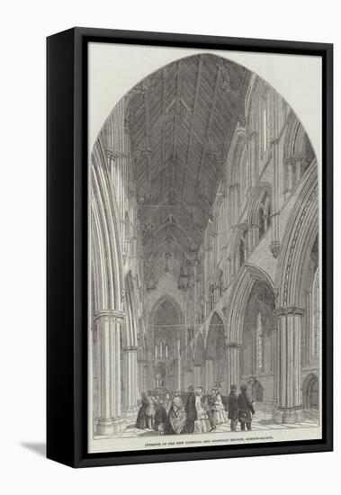 Interior of the New Catholic and Apostolic Church, Gordon-Square-null-Framed Premier Image Canvas