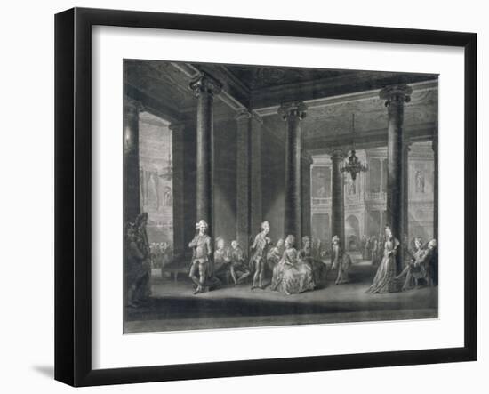 Interior of the Pantheon, Oxford Street, Westminster, London, 1772-Richard Earlom-Framed Giclee Print