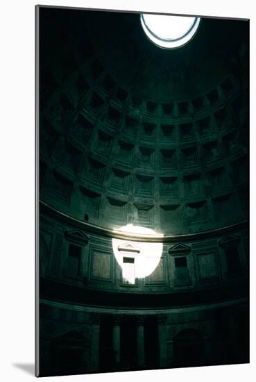 Interior of the Pantheon, Rome, Italy-null-Mounted Photographic Print