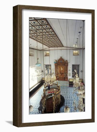 Interior of the Paradesi Synagogue-null-Framed Photographic Print