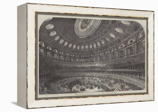 Interior of the Proposed Royal Albert Hall of Arts and Sciences, Kensington Gore-null-Framed Premier Image Canvas