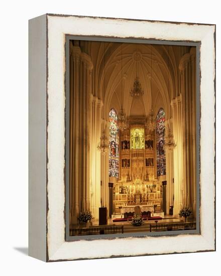 Interior of the Purissima Concepcion Church, Madrid, Spain-Upperhall-Framed Premier Image Canvas