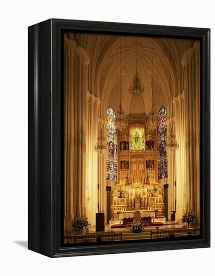 Interior of the Purissima Concepcion Church, Madrid, Spain-Upperhall-Framed Premier Image Canvas