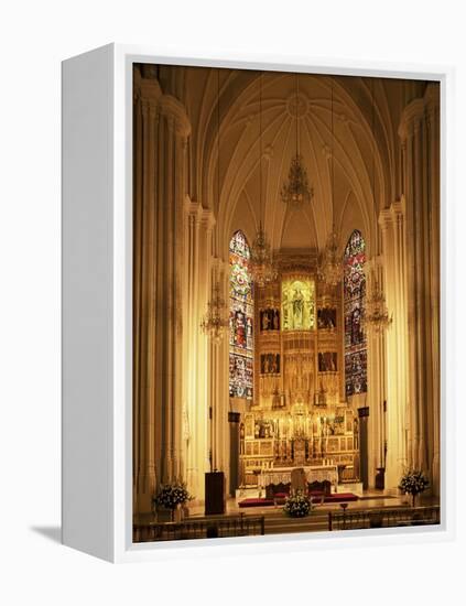 Interior of the Purissima Concepcion Church, Madrid, Spain-Upperhall-Framed Premier Image Canvas