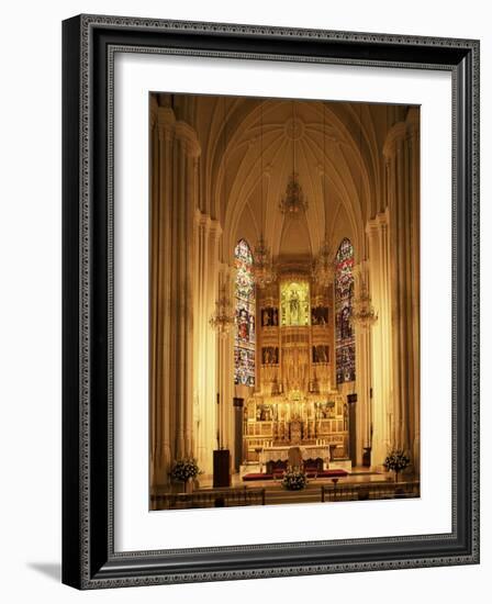 Interior of the Purissima Concepcion Church, Madrid, Spain-Upperhall-Framed Photographic Print