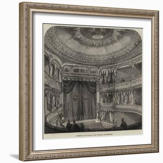 Interior of the Royal Court Theatre, Sloane-Square-Thomas W. Wood-Framed Giclee Print