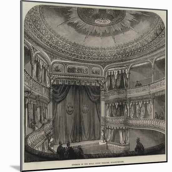 Interior of the Royal Court Theatre, Sloane-Square-Thomas W. Wood-Mounted Giclee Print