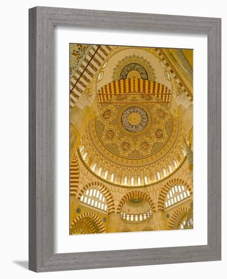 Interior of the Selimiye Mosque, Edirne, Anatolia, Turkey-Adam Woolfitt-Framed Photographic Print