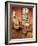 Interior of the Study of Honore De Balzac-French School-Framed Giclee Print