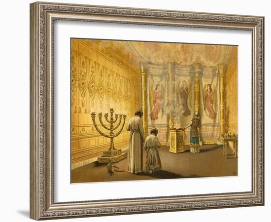 Interior of the Tabernacle-English School-Framed Giclee Print