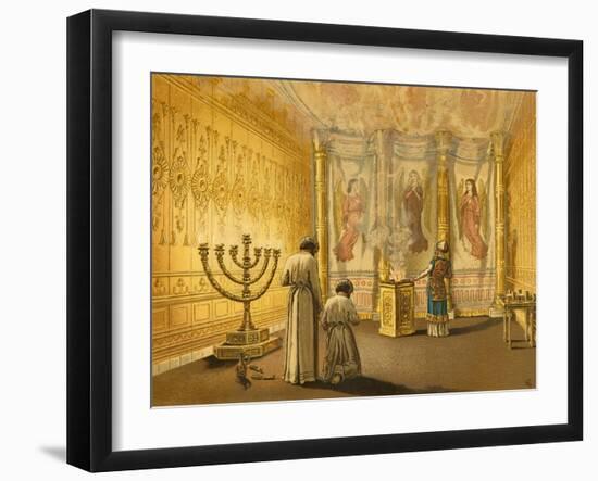 Interior of the Tabernacle-English School-Framed Giclee Print