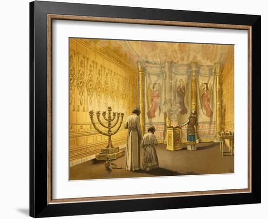 Interior of the Tabernacle-English School-Framed Giclee Print