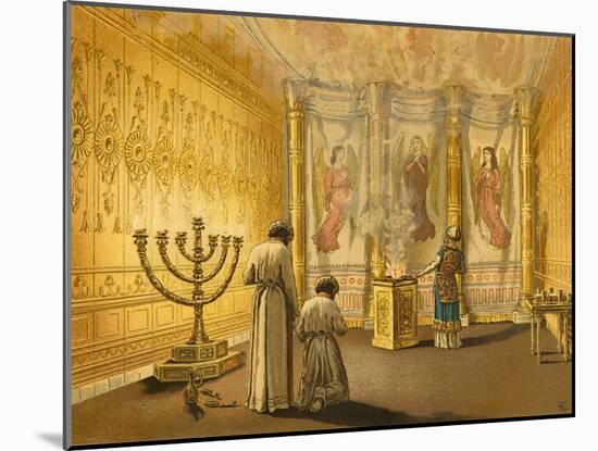 Interior of the Tabernacle-English School-Mounted Giclee Print