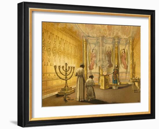 Interior of the Tabernacle-English School-Framed Giclee Print