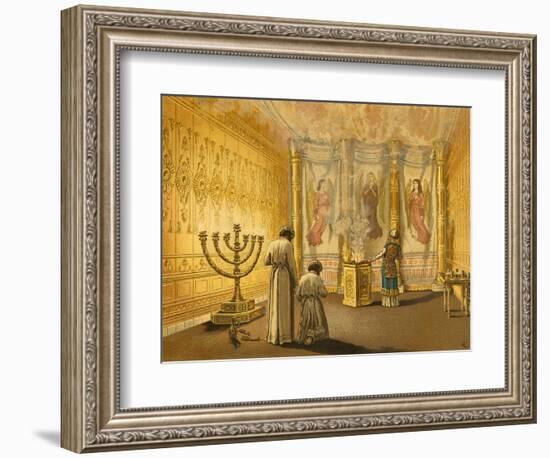 Interior of the Tabernacle-English School-Framed Giclee Print