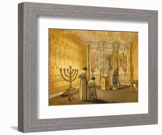 Interior of the Tabernacle-English School-Framed Giclee Print