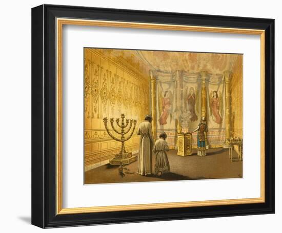 Interior of the Tabernacle-English School-Framed Giclee Print