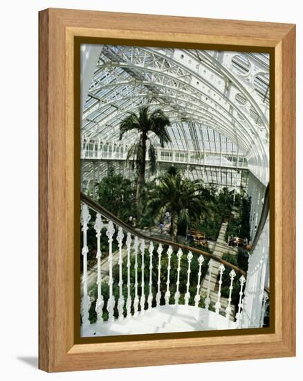 Interior of the Temperate House, Restored in 1982, Kew Gardens, Greater London-Richard Ashworth-Framed Premier Image Canvas