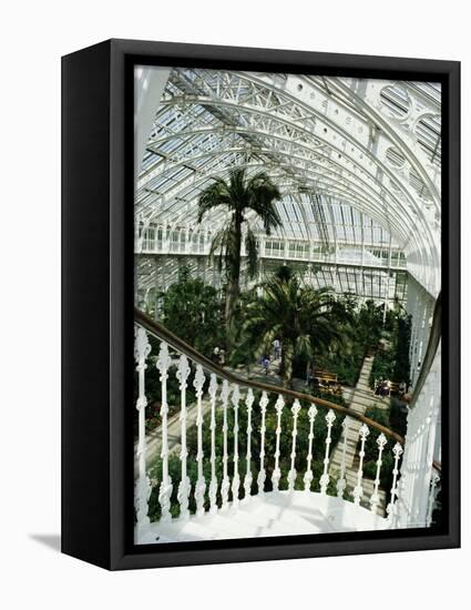 Interior of the Temperate House, Restored in 1982, Kew Gardens, Greater London-Richard Ashworth-Framed Premier Image Canvas