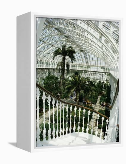 Interior of the Temperate House, Restored in 1982, Kew Gardens, Greater London-Richard Ashworth-Framed Premier Image Canvas