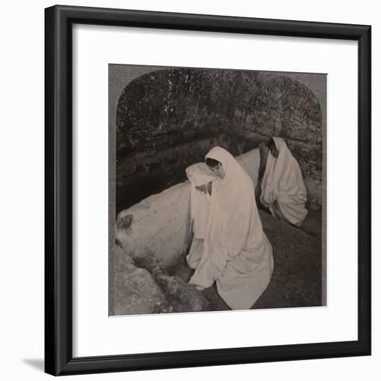 'Interior of the Tomb of Christ, c1900-Unknown-Framed Photographic Print