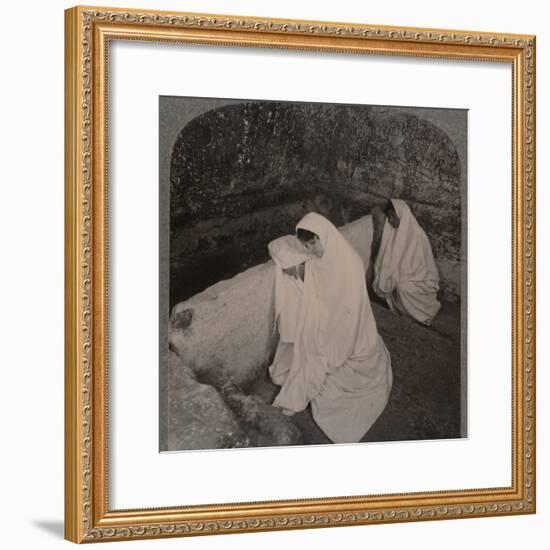 'Interior of the Tomb of Christ, c1900-Unknown-Framed Photographic Print