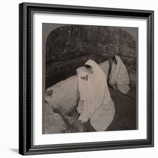 'Interior of the Tomb of Christ, c1900-Unknown-Framed Photographic Print