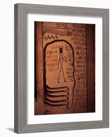 Interior of the Tomb of Tuthmosis III, Thebes, Egypt-Richard Ashworth-Framed Photographic Print