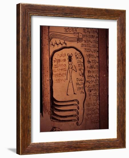 Interior of the Tomb of Tuthmosis III, Thebes, Egypt-Richard Ashworth-Framed Photographic Print