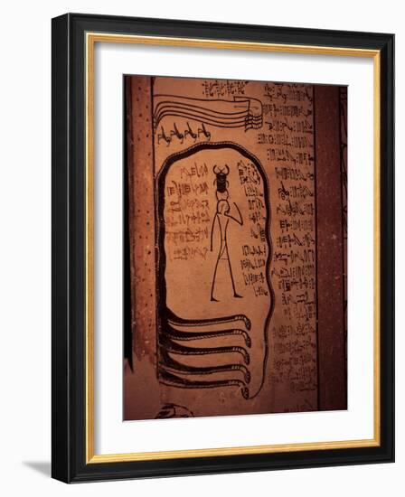 Interior of the Tomb of Tuthmosis III, Thebes, Egypt-Richard Ashworth-Framed Photographic Print